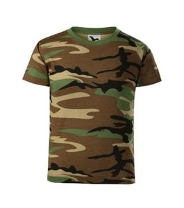Malfini 149 - T-shirt Camouflage Kinderen camouflage bruin