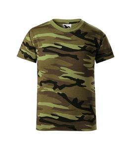 Malfini 149 - T-shirt Camouflage Kinderen Camouflage Groen