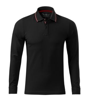 Malfini Premium 258 - Polo Shirt Contrast Stripe LS Heren