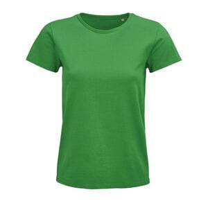 SOL'S 03579 - Pioneer Women T Shirt Dames Jersey Ronde Hals Getailleerd Kelly groen