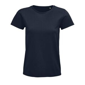SOL'S 03579 - Pioneer Women T Shirt Dames Jersey Ronde Hals Getailleerd Franse marine