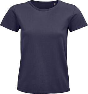 SOL'S 03579 - Pioneer Women T Shirt Dames Jersey Ronde Hals Getailleerd Muis Grijs