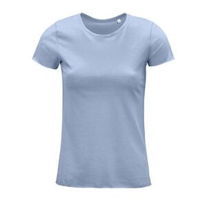 NEOBLU 03571 - Leonard Women T Shirt Korte Mouwen Dames Zacht blauw