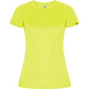 Roly CA0428 - IMOLA WOMAN Getailleerde T-shirt met raglanmouwen in technisch weefsel van gerecycleerd polyester CONTROL DRY