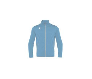 MACRON MA8122J - Sweatshirt met grote rits voor kinderen Hemelsblauw