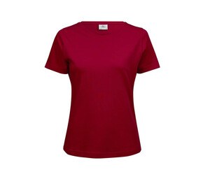 Tee Jays TJ580 - Womens interlock tee Rood