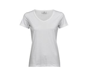 TEE JAYS TJ5005 - T-shirt femme col V Wit