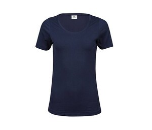 TEE JAYS TJ450 - T-shirt stretch ronde hals dames Marine