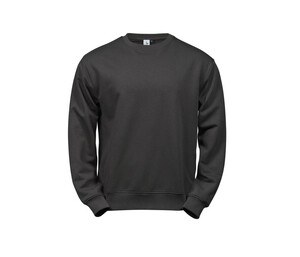 Tee Jays TJ5100 - Sweater met ronde hals van biologisch katoen Donkergrijs