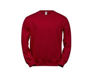 Tee Jays TJ5100 - Sweater met ronde hals van biologisch katoen Rood
