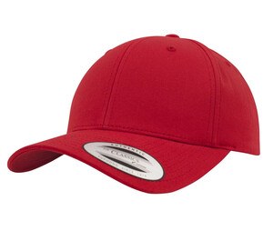 Flexfit FX7706 - Snapback Hats curved visor Rood