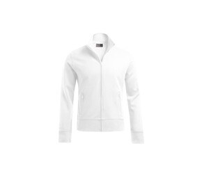 Promodoro PM5290 - Sweater met grote rits voor heren Wit