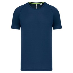 PROACT PA4012 - Gerecycled herensport-T-shirt met ronde hals Sportief marine