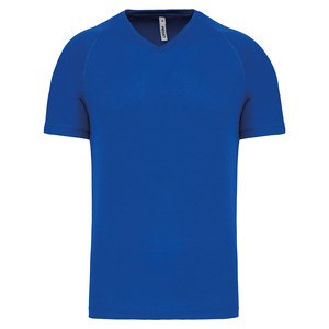 PROACT PA476 - Heren-sport-t-shirt V-hals Sportief Koningsblauw