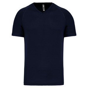 PROACT PA476 - Heren-sport-t-shirt V-hals Sportief marine