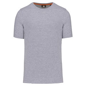 WK. Designed To Work WK302 - Ecologische heren-T-shirt ronde hals Oxford grijs