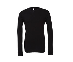 Bella + Canvas BE3501 - Unisex T-shirt met lange mouwen Zwart