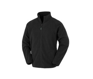 Result RS907X - Fleece jack van gerecycled polyester Zwart