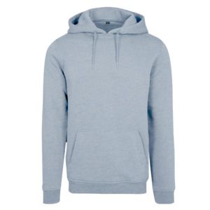 BUILD YOUR BRAND BYB001 - Hoodie Met Capuchon Unisex Heide Grijs