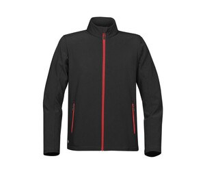 STORMTECH SHKSB1 - Veste Softshell homme Zwart / Helderrood