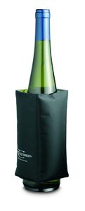 GiftRetail IT3708 - TERRAS Zachte flessenkoeler Zwart