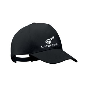 GiftRetail MO6432 - BICCA CAP Baseball cap biologisch katoen Zwart