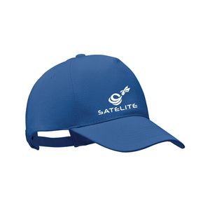 GiftRetail MO6432 - BICCA CAP Baseball cap biologisch katoen Blauw