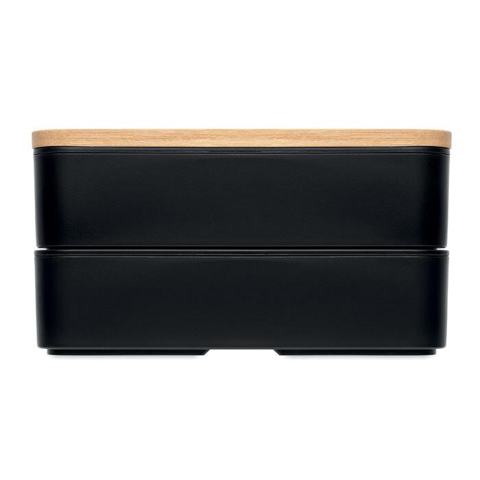 GiftRetail MO6627 - BAAKS Lunchbox in PP en bamboe deksel