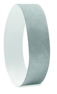 GiftRetail MO8942 -  TYVEK 1 Vel met 10 event armbandjes Zilver