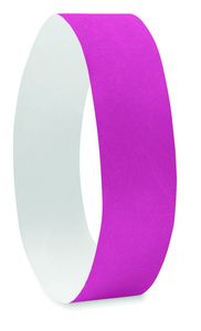 GiftRetail MO8942 -  TYVEK 1 Vel met 10 event armbandjes Fuchsia