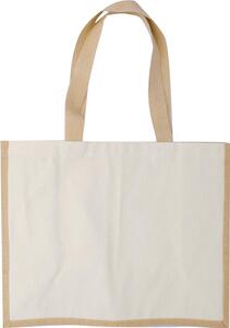 CAMPO DE FIORI Jute boodschappentas - GiftRetail MO8967 zwart