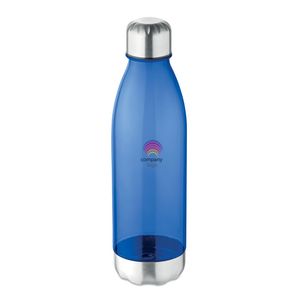 GiftRetail MO9225 - ASPEN Drinkfles Tritan™ 600 ml Transparant Blauw