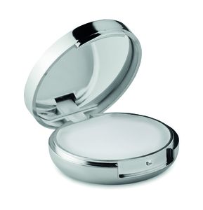 GiftRetail MO9374 - DUO MIRROR Lippenbalsem spiegel glanzend zilver