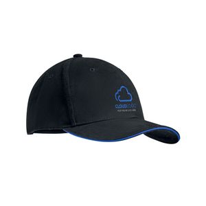 GiftRetail MO9644 - DUNEDIN Brushed cotton basebal cap Koningsblauw