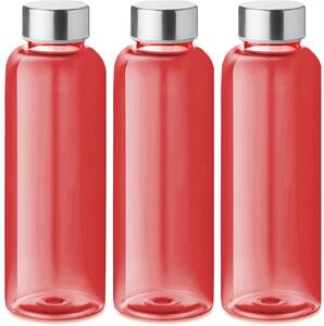 UTAH RPET RPET fles 500 ml - GiftRetail MO9910 transparant