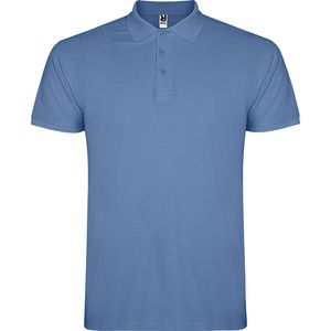 Roly PO6638 - STAR Heren poloshirt met korte mouwen Riviera Blauw