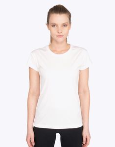 Mustaghata SALVA - Women Active T-Shirt Polyester Spandex 170 G/M² Wit