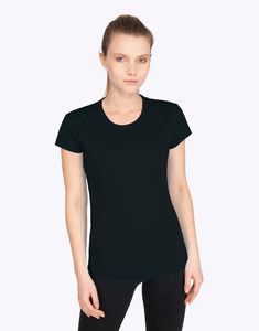 Mustaghata SALVA - Women Active T-Shirt Polyester Spandex 170 G/M² Zwart