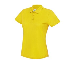 JUST COOL JC045 - Dames Sport Polo Zonnegeel