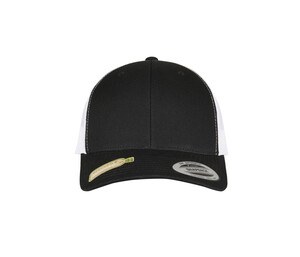 FLEXFIT 6606RT - CLASSICS RECYCLED RETRO TRUCKER CAP 2-TONE Zwart / Wit