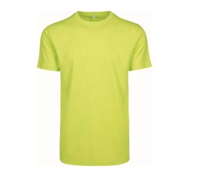 Build Your Brand BY004 - T-shirt met ronde hals bevroren geel