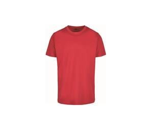 Build Your Brand BY004 - T-shirt met ronde hals Stad Rood