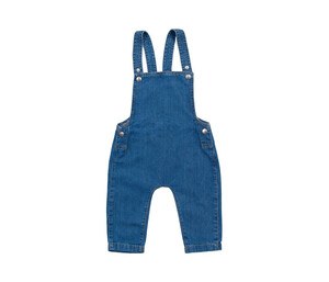 BABYBUGZ BZ056 - BABY ROCKS DENIM DUNGAREES Denimblauw