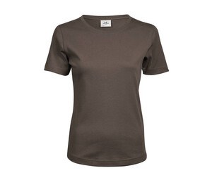 Tee Jays TJ580 - Dames interlock T-shirt Chocolade