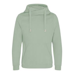 AWDIS JUST HOODS JH021 - Gekruisde Nek Sweater Stoffig groen