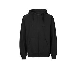 Neutral T63301 - UNISEKS TIJGERKATOENEN HOODIE MET RITS