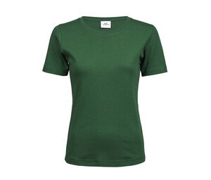Tee Jays TJ580 - Dames interlock T-shirt Bosgroen
