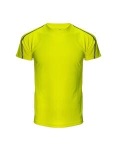 Mustaghata RANDO - ACTIVE T-SHIRT FOR MEN 140 G Jaune fluo