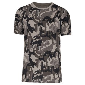 Kariban K3030 - T-shirt camo korte mouwen GRIJS CAMOUFLAGE