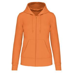 Kariban K4031 - Ecologische damessweater met capuchon en ritssluiting